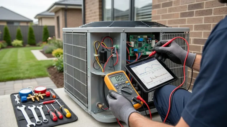 AC unit running but not cooling in a Los Angeles home